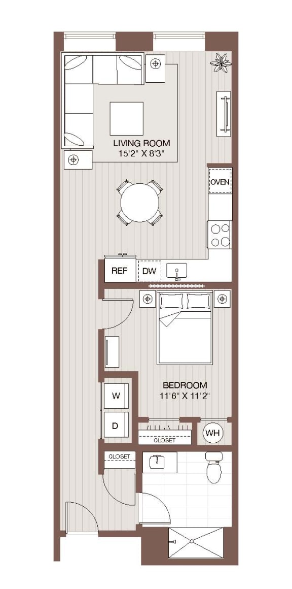 A7 Floorplan A7 Floorplan at Windsor Radio Factory, Melrose