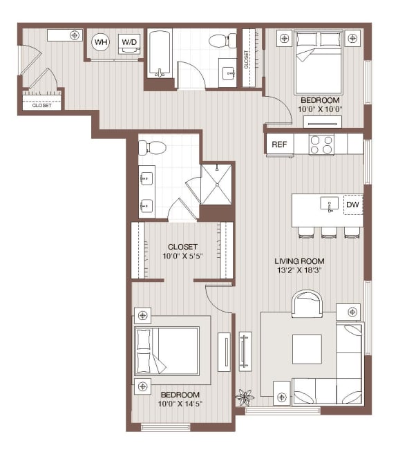 B7 Floorplan B7 Floorplan at Windsor Radio Factory, Massachusetts, 02176