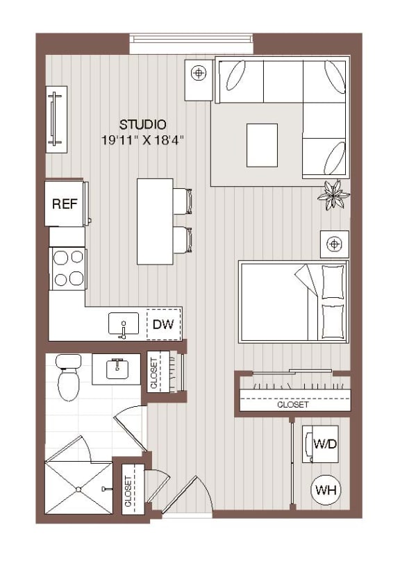 S2b Floorplan S2b Floorplan at Windsor Radio Factory, Melrose, Massachusetts