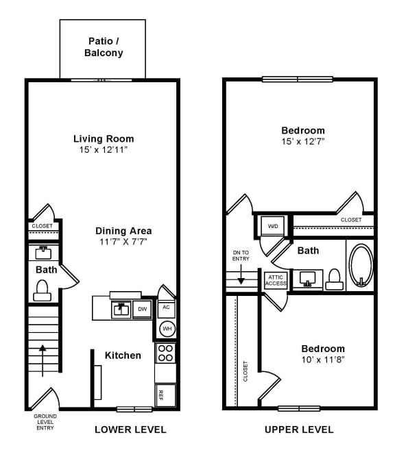 Webster Floorplan at Windsor Ridge at Westborough, 1 Windsor Ridge Drive, Westborough, MA 1581
