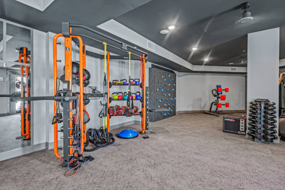 Strength equipment in fitness center, Livano Park Boulevard, Pinellas Park FL 33781