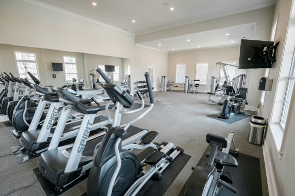Health And Fitness Center at Meridian Park Apartments, Collierville, Tennessee