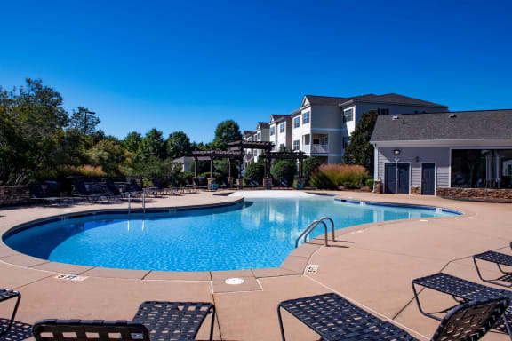 Swimming Pool With Relaxing Sundecks at Walden Oaks, South Carolina