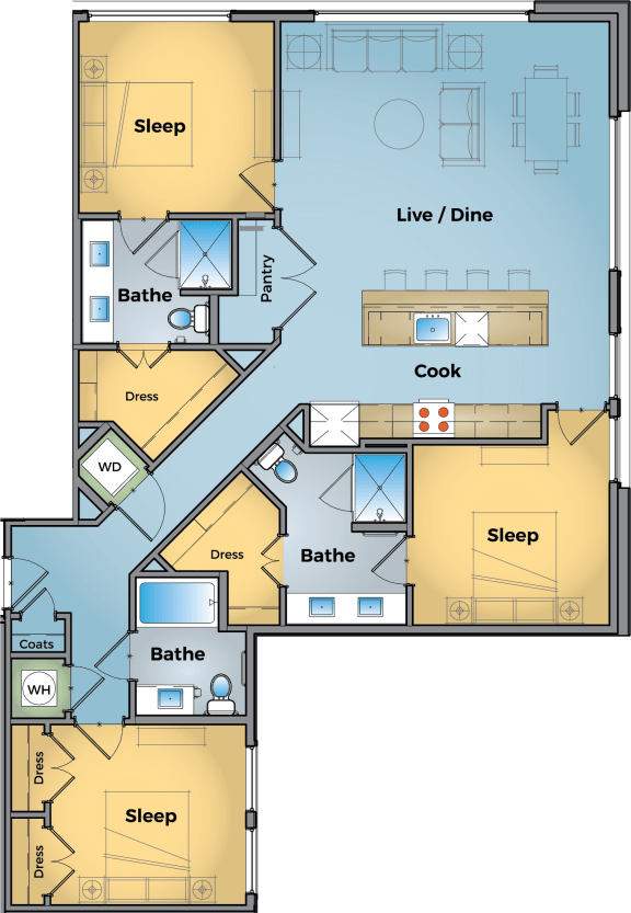 Choose Your Premier Alexandria Apartment
