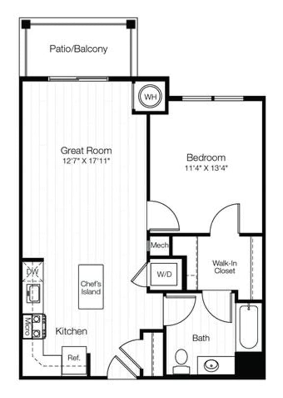 Floor Plans of The Allure Mineola in Mineola, NY