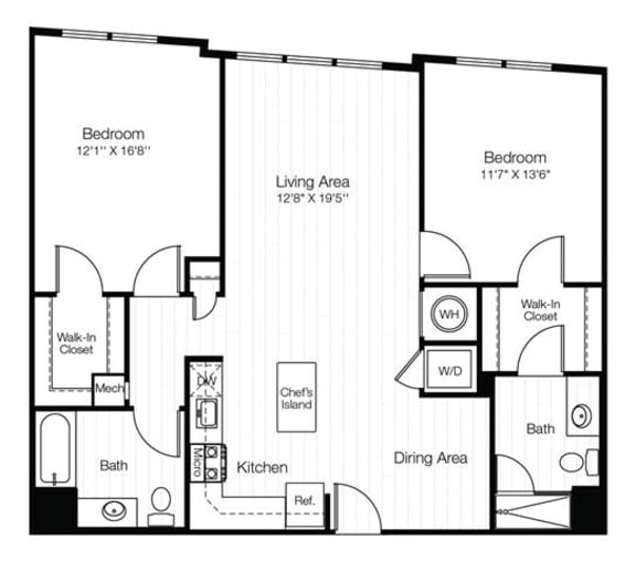 Floor Plans of The Allure Mineola in Mineola, NY