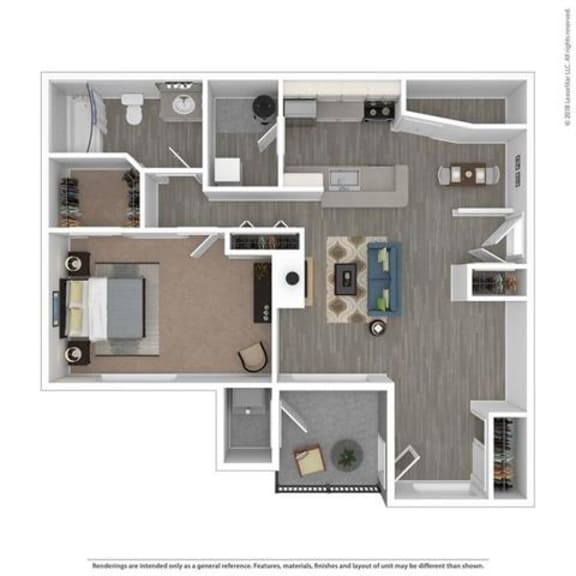 1, 2 & 3 Bedroom Apartments In Ann Arbor Villas at Main Street