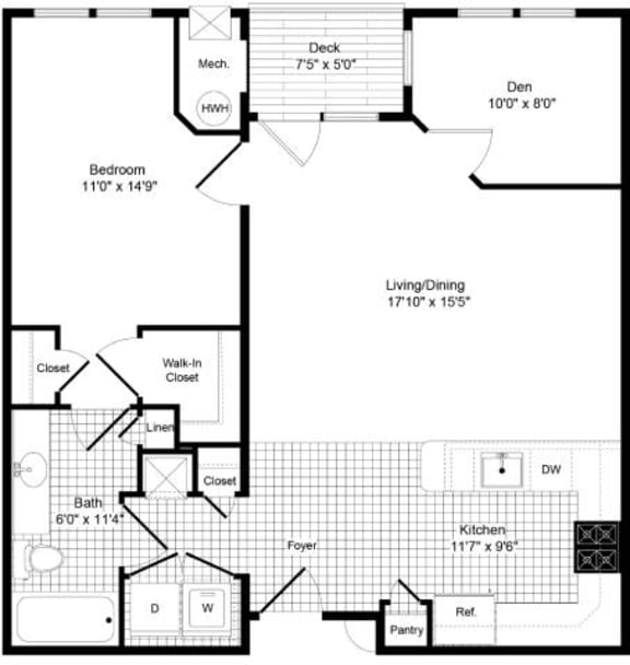 1, 2 & 3 Bedroom Apartments in Gambrills, MD The Beacon at Waugh Chapel