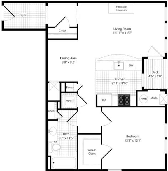 1, 2 & 3 Bedroom Apartments in Gambrills, MD The Beacon at Waugh Chapel