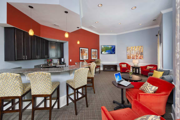 24-Hour Clubhouse with Coffee Bar and Wi-Fi