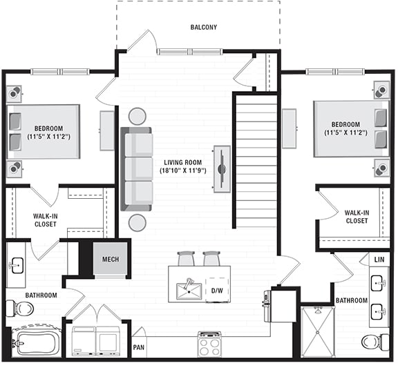 Floor Plans of Bexley Parkstone in Gallatin, TN