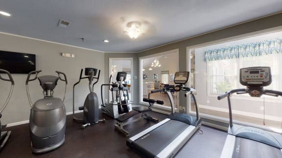 Fitness Center Equipment at Montclair Apartments, Maryland