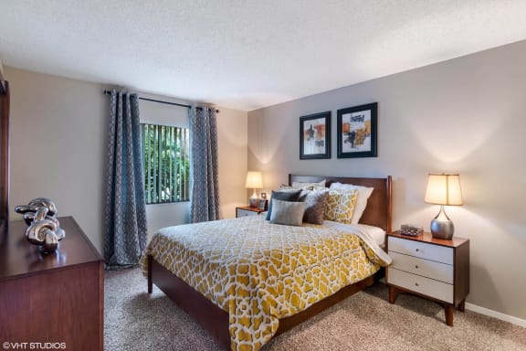 Spacious Bedroom With Comfortable Bed at Sarasota South, Bradenton, Florida