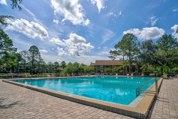 Large Swimming Pool at Whisper Lake Apartments, Winter Park, FL