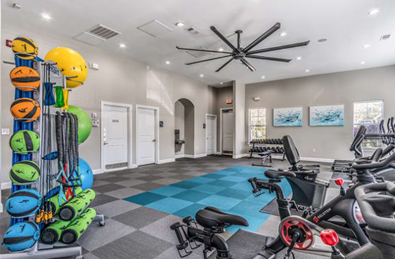 Fitness equipment center at Fortress Grove, Murfreesboro, 37128