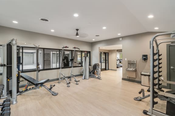 Two Level Fitness Center at The Waverly, Belleville, MI