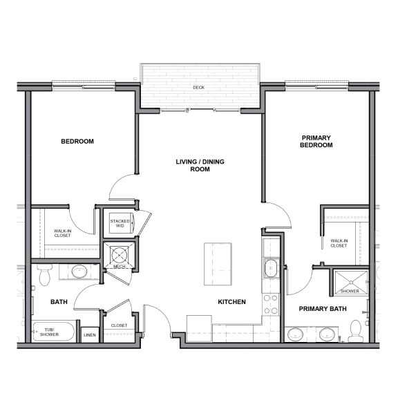 Floor Plans of Echo Park in Omaha, NE