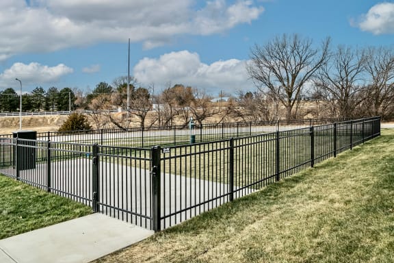Dog Park View at Tiburon Ridge, Omaha, Nebraska