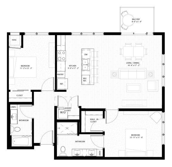 Nuvelo at Parkside Apartments in Apple Valley, MN Floor Plan