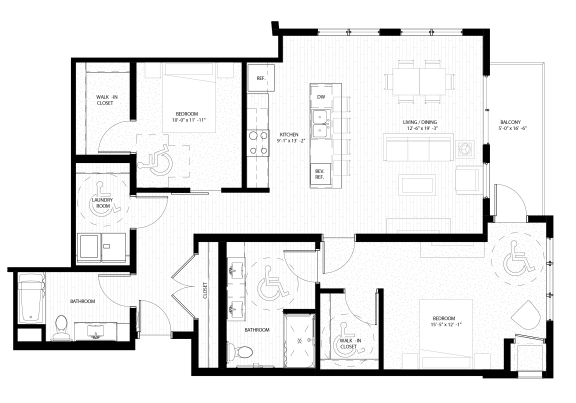 Nuvelo at Parkside Apartments in Apple Valley, MN Floor Plan