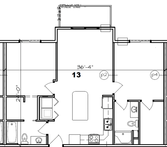 Floor Plans of Arvada Apartments in De Pere, WI