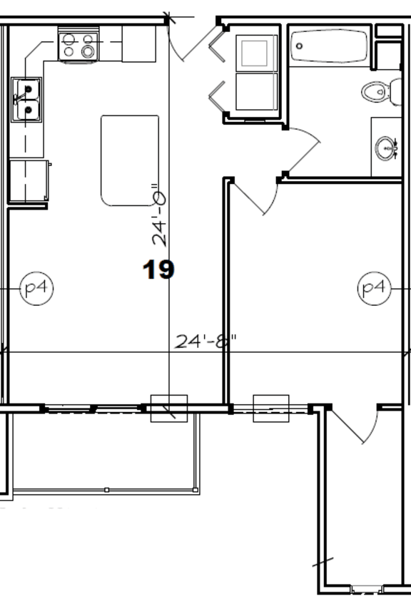 Floor Plans of Arvada Apartments in De Pere, WI