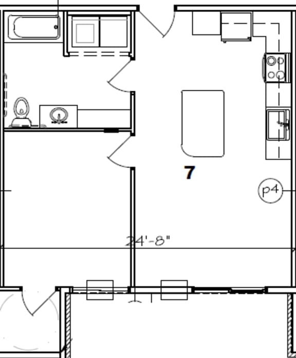 Floor Plans of Arvada Apartments in De Pere, WI