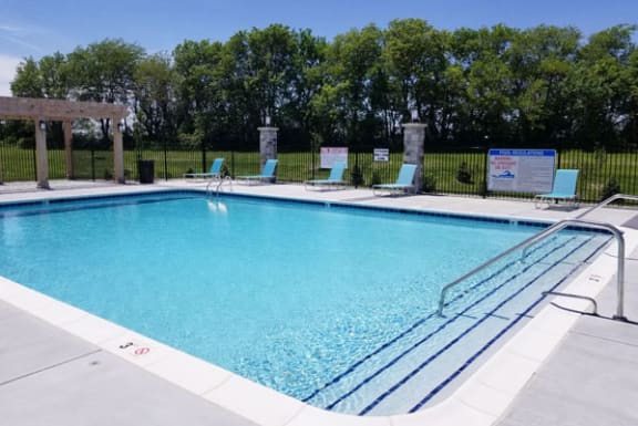 Resort Style Pool with Sundeck at Dodson Pointe Apartment Homes in Rogers, AR