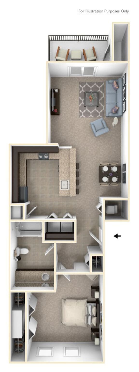 1 & 2 Bedroom Apartments in West Des Moines Strathmore Apartment Homes