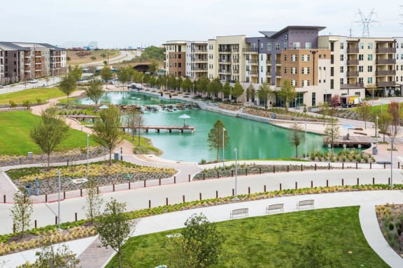 Aerial Exterior View at Discovery at The Realm, Lewisville, TX, 75056