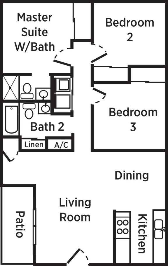 Floor Plans of Grand Oaks Apartments in Lake Elsinore, CA