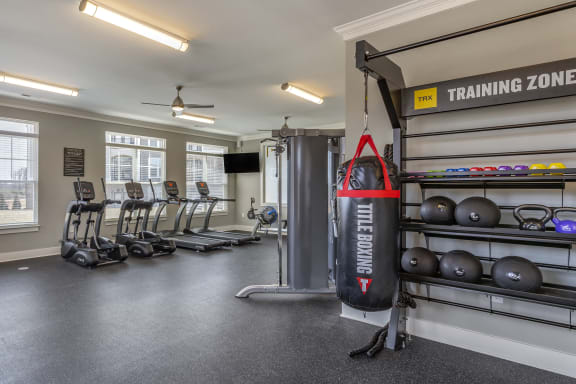 interior fitness center