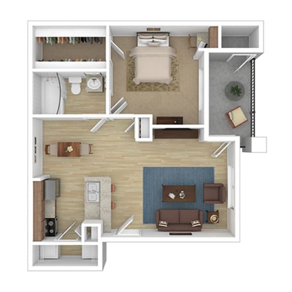 Floor Plans of Falcon Lakes in Arlington, TX