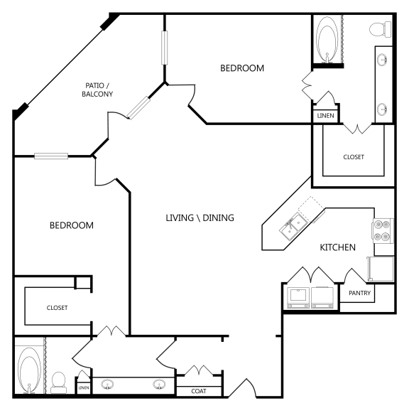 Floor Plans of Terra Lago in Rowlett, TX