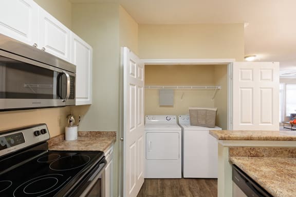Belle Harbour Apartments - Full-sized washers and dryers