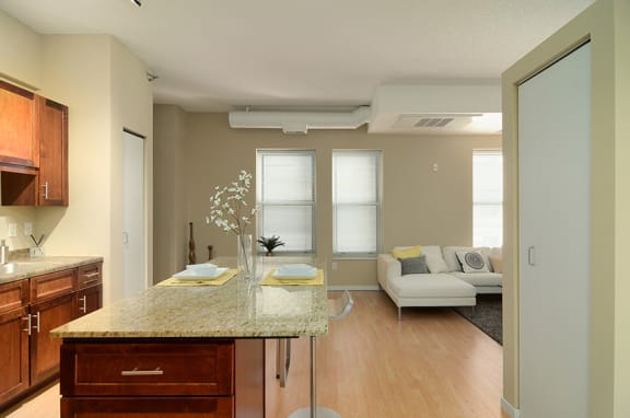 Eitel Apartments window treatment