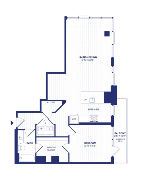 Our Apartment Floor Plans Riverpoint Washington, DC