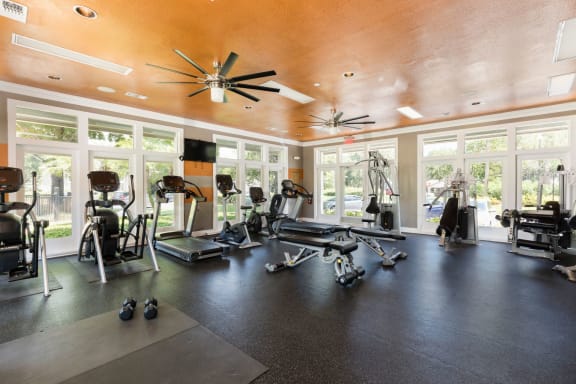Cardio Studio Equipment at Fountains at Lee Vista, Florida