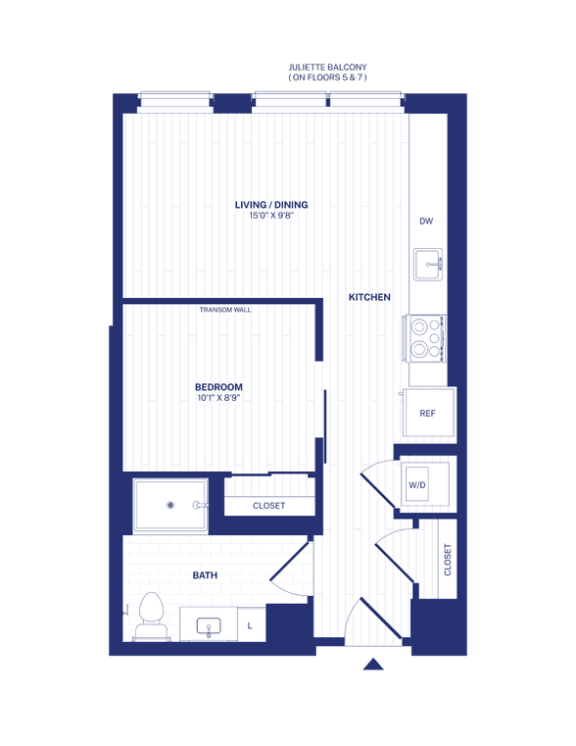 Our Apartment Floor Plans Riverpoint Washington, DC