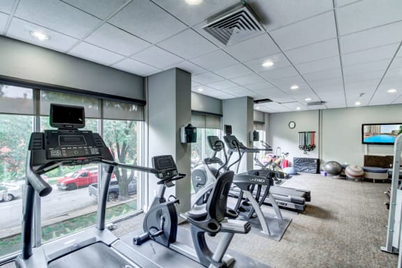 Modern Fitness Center at Towne House in St Louis, MO