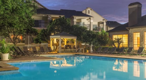 Resort Inspired Pool with Sundeck at San Marin, Austin, TX, 78759