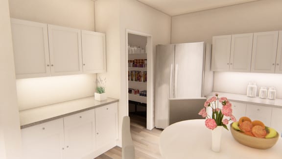 Modular Kitchen Modular Kitchen at Brownstones at Palisade Park Apartments, Chartered Holdings, Broomfield