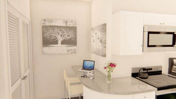 Countertop Area Plan Countertop Area Plan at Brownstones at Palisade Park Apartments, Chartered Holdings, Broomfield
