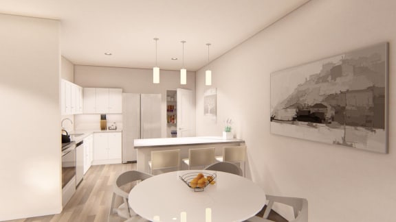 Sanctuary - Kitchen Dining Nook Sanctuary - Kitchen Dining Nook at Brownstones at Palisade Park Apartments, Chartered Holdings, Broomfield, 80023