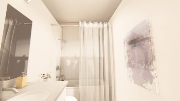 Custom Look Bathroom Custom Look Bathroom at Brownstones at Palisade Park Apartments, Chartered Holdings Apartments, Chartered Holdings, Broomfield, CO