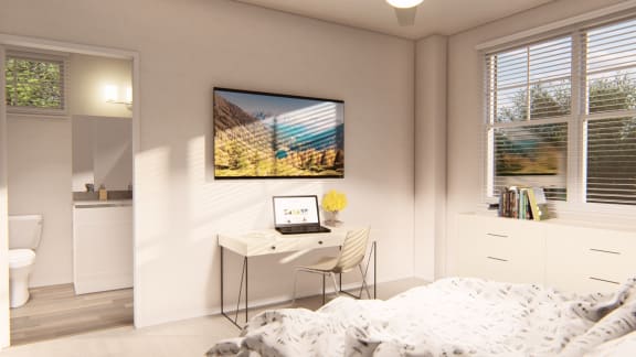 Large Master Bedroom Large Master Bedroom at Brownstones at Palisade Park Apartments, Chartered Holdings, Broomfield