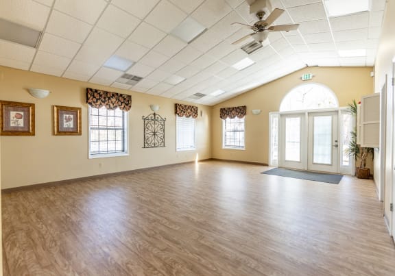 Clubhouse for parties and events for rent at Spring Hill Townhomes