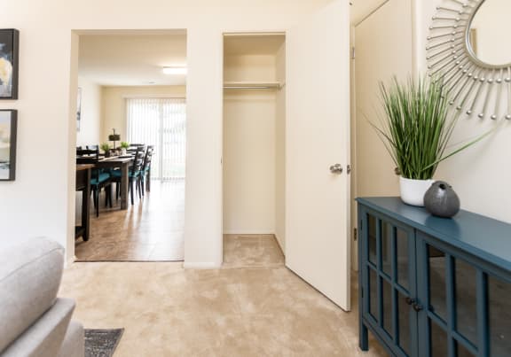 Private patio in every townhome at The Orchards at Severn