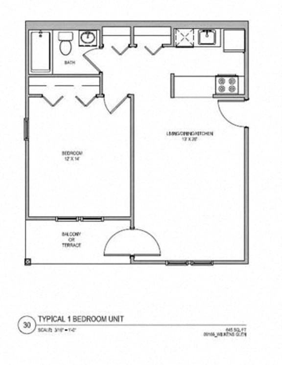 Floor Plans of Wilkins Glen in Medfield, MA