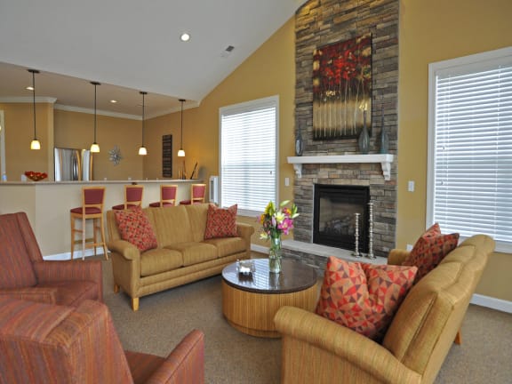 Clubhouse With Catering Kitchen at Killian Lakes Apartments and Townhomes, Columbia, SC